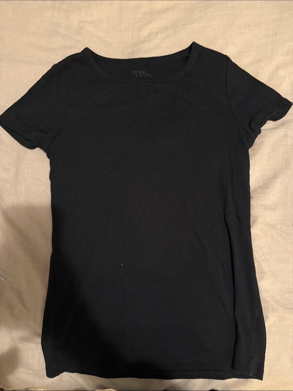 Women's Classic Black Short-Sleeve Top